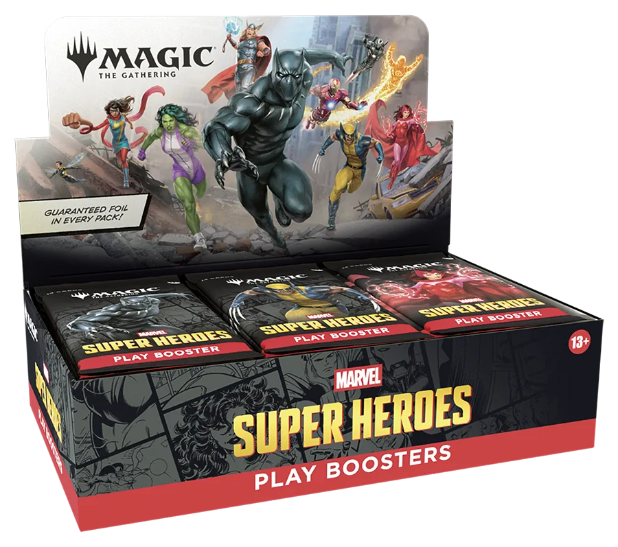 Marvel Super Heroes Play Booster Box