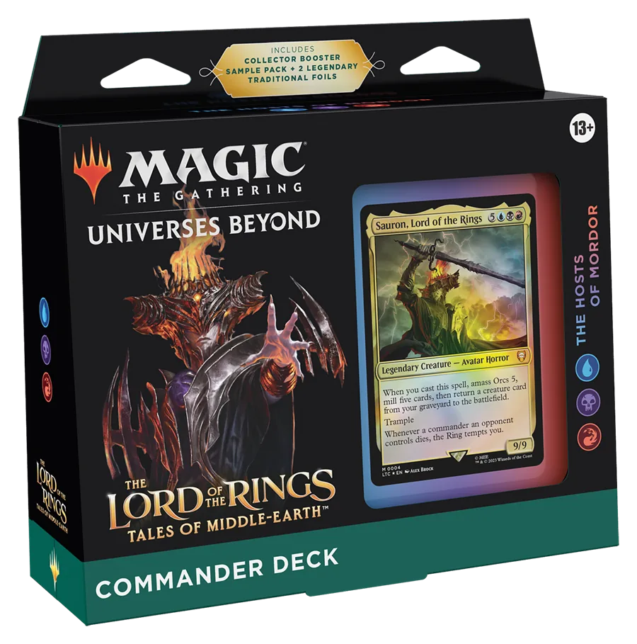 The Lord of the Rings: Tales of Middle-earth – The Hosts of Mordor Commander Deck