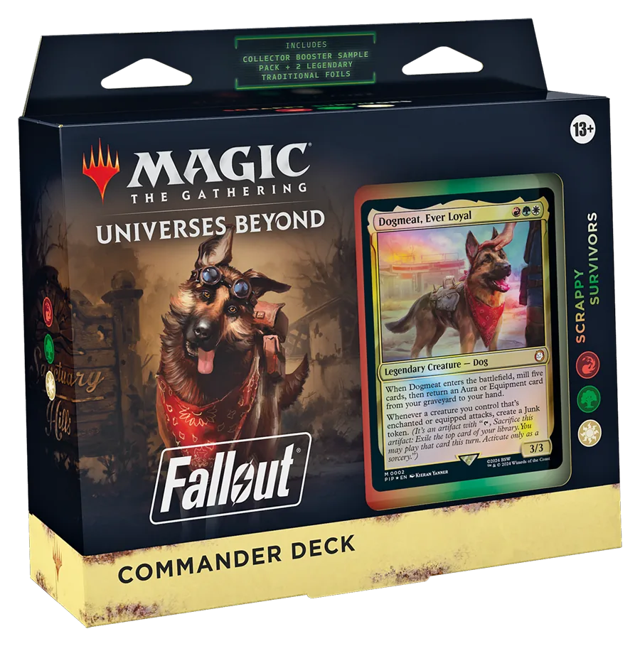 Fallout Commander Deck – Scrappy Survivors, image 1